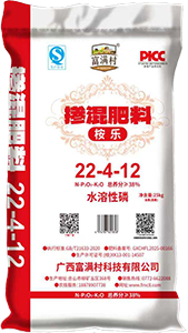 富满村掺混肥料桉乐22-4-12型颗粒